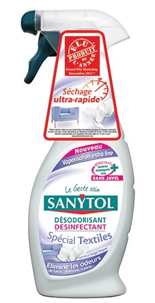 Sanytol désinfectant désodorisant textile - Aniland